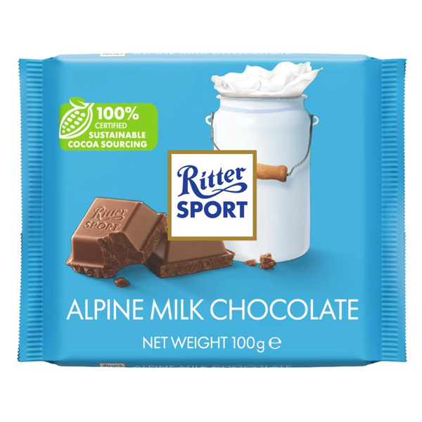 Ritter Sport Σοκολάτα 100gr - Alpine Milk