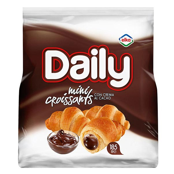 Daily Mini Κρουασάν με Γέμιση 185gr (Κακάο)