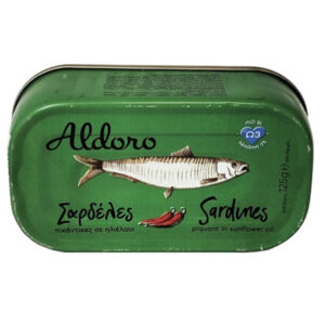 Aldoro Σαρδέλες 125gr (Πικάντικες)