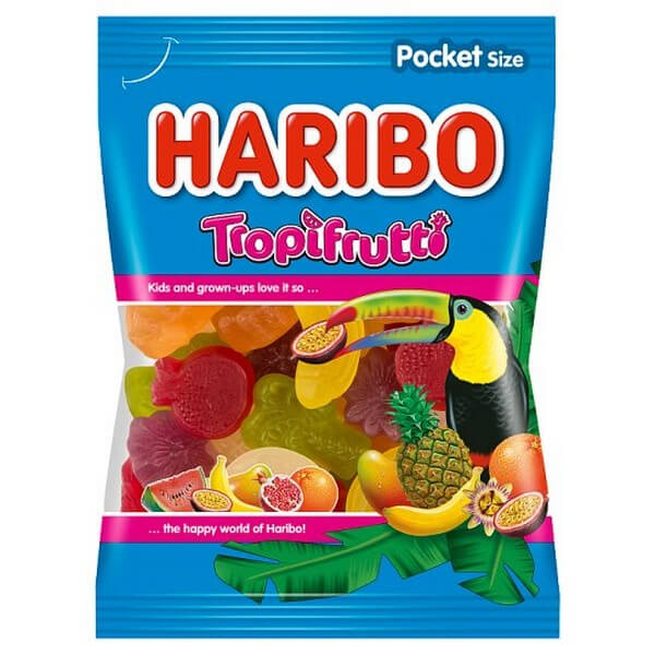 Haribo Ζαχαρωτά 100gr - Tropifruti
