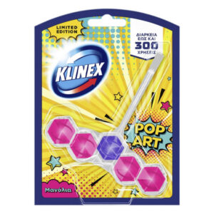 Klinex WC Block 50gr (Pop Art Μανώλια)