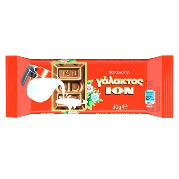 ΙΟΝ Σοκολάτα Γάλακτος 30gr