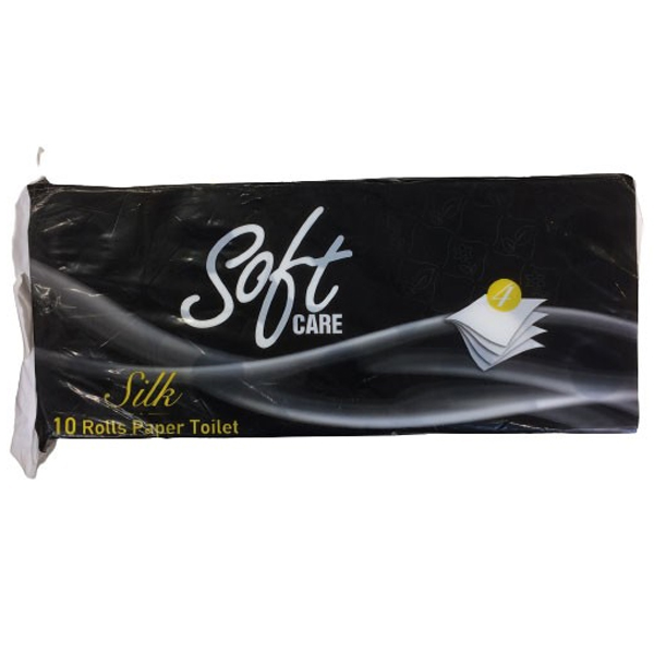 Softcare Χαρτί Υγείας 10 Ρολά 4Φ 95gr (Silk)