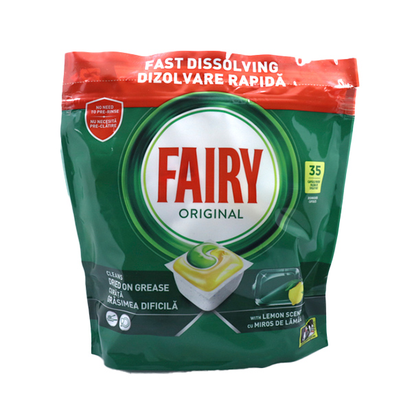 Fairy Caps Πλυντηρίου Πιάτων Original 35τεμ.