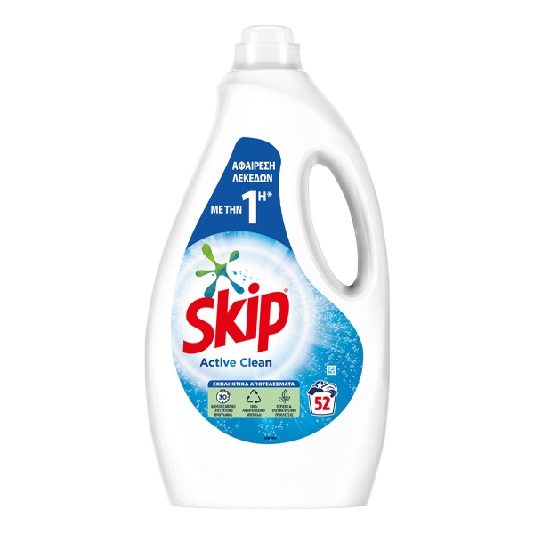 Skip Υγρό 52μεζ. (2,6lit) - Active Clean