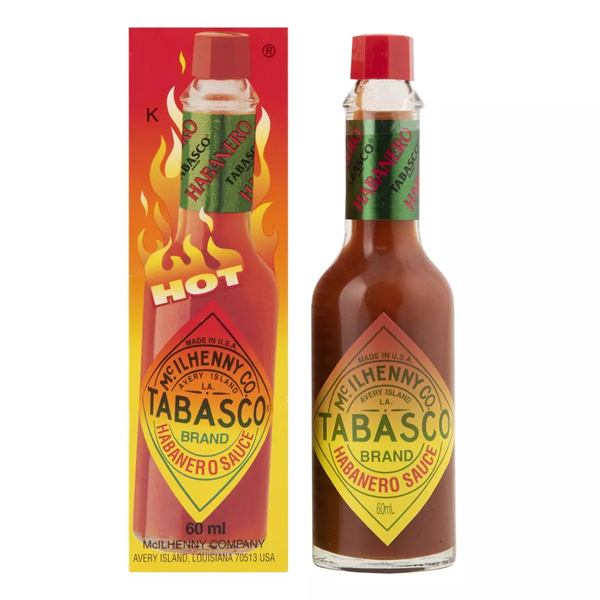 Tabasco Σάλτσα Habanero 60ml