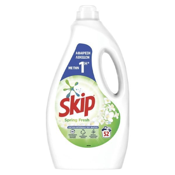 Skip Υγρό Πλυντηρίου Spring Fresh - 52μεζ. (2,6lit)