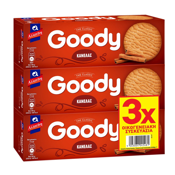 Αλλατίνη Goody Κανέλα 3x185gr