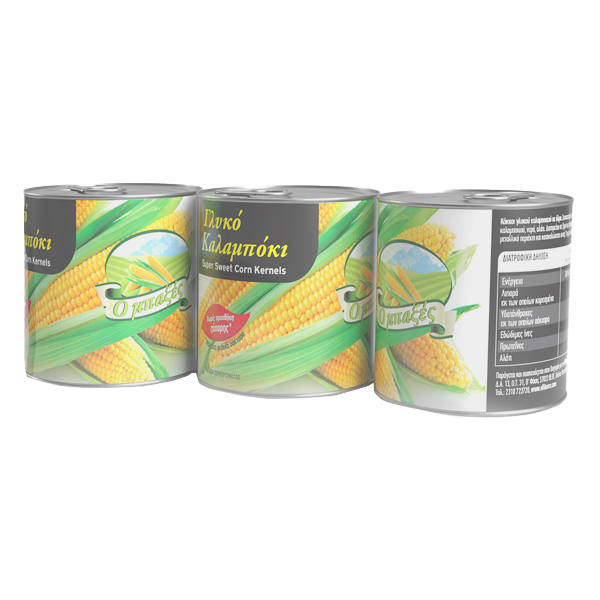 Ο ΜΠΑΞΕΣ Καλαμπόκι (3x150ml) Χωρίς Προσθήκη Ζάχαρης