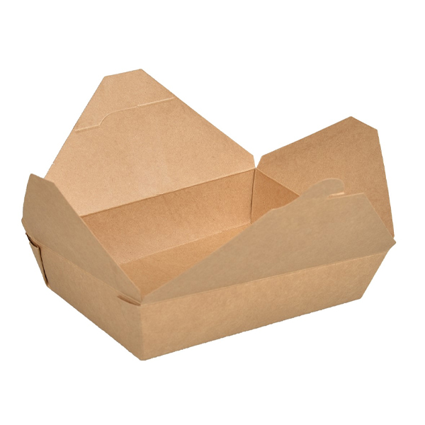 Κραφτ Delivery Box 3000ml (50τεμ.) (22,5x16,6x9cm) (19,7x14x9cm)