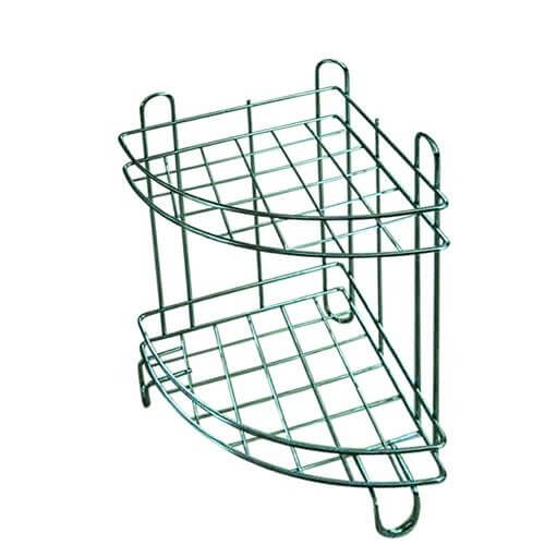 Κύκλωψ Εταζέρα Γωνία Inox (2 Θέσεις)