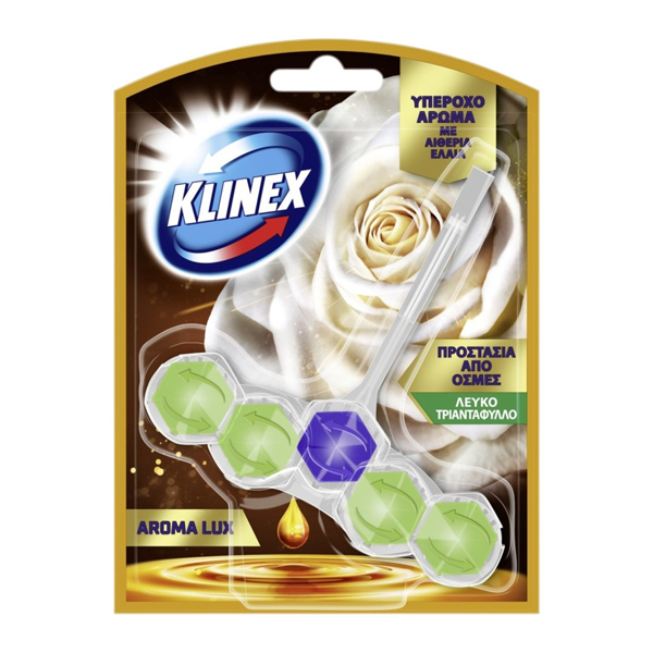 Klinex WC Block Aroma Luxe (50gr) - Luxe Τριαντάφυλλο