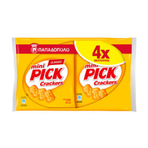Παπαδοπούλου Mini Pick Crackers (4x70gr) Classic