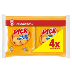 Παπαδόπουλου Pick Crackers (4x45gr) Cheese