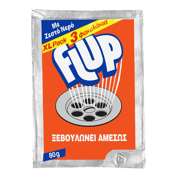 Flup Αποφρακτικό 3x80gr