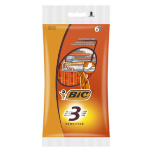 BIC Ξυραφάκια 3 (SENSITIVE) 6τεμ.