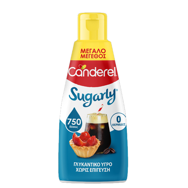 Canderel Sugarly Γλυκαντικό Υγρό Χωρίς Επίγευση 205ml