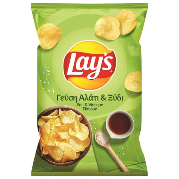 Lay's Chips Αλάτι-Ξύδι 95gr