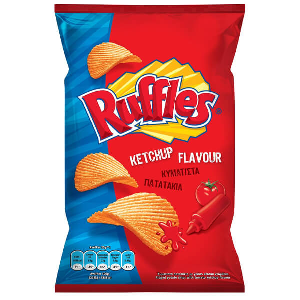 Ruffles Chips 95gr (Ketchup)
