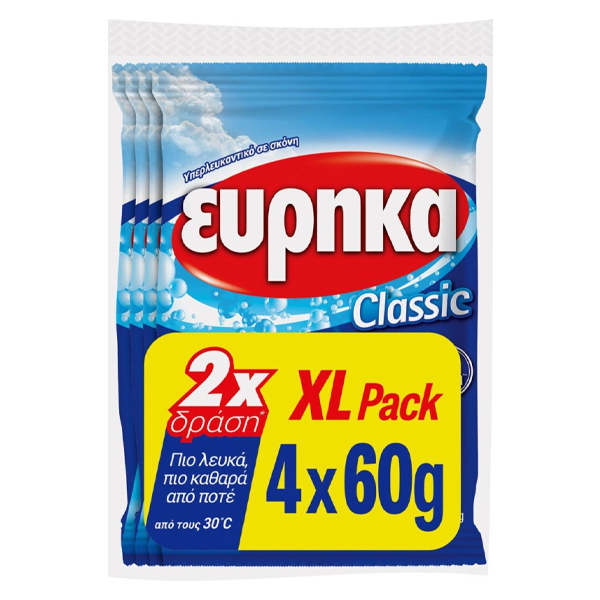 ΕΥΡΗΚΑ Λευκαντικό Classic 4x60gr