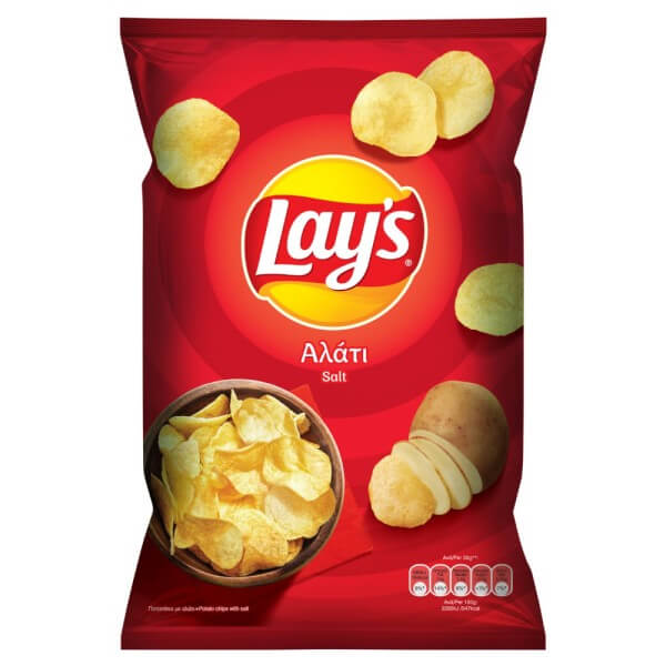 Lay's Chips Αλάτι 100gr