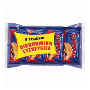Tottis Champion Κρουασάν 70gr Πραλίνα Φουντούκιού 4τμχ