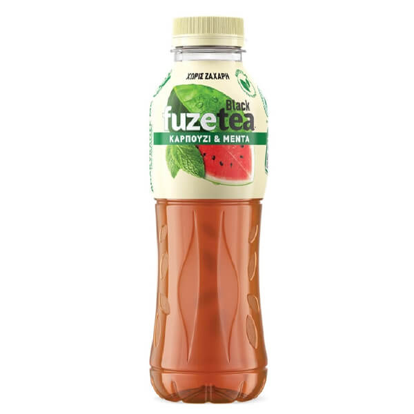 Fuze Tea Μαύρο 500ml (Καρπούζι & Μέντα)