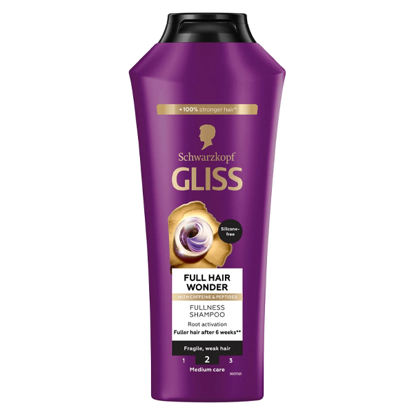 Gliss Shampoo 400ml Full Hair Wonder