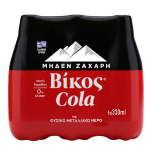 Βίκος Cola Zero (6x330ml)