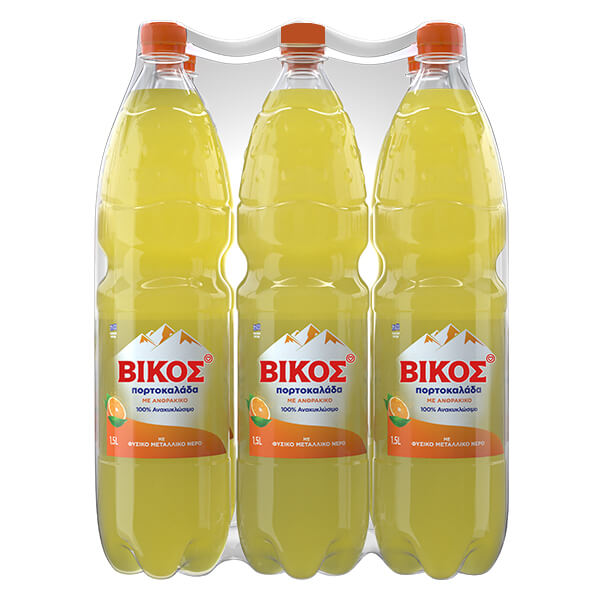 Βίκος Πορτοκαλάδα 6x1,5lt