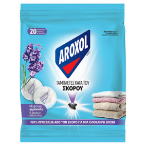 Aroxol Ταμπλέτες Σκόρου 20τμχ