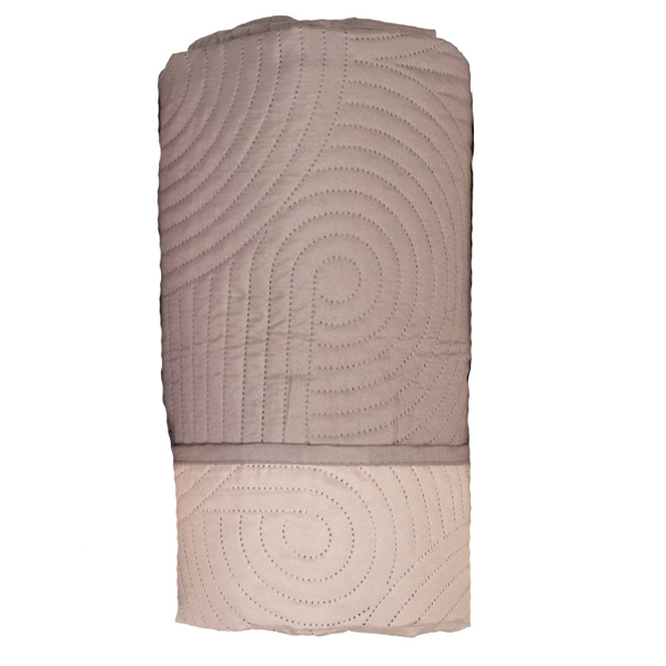 Flamingo Κουβερλί Ultrasonic Ala (220x240cm) - Moca-Beige (100% Microfibre)