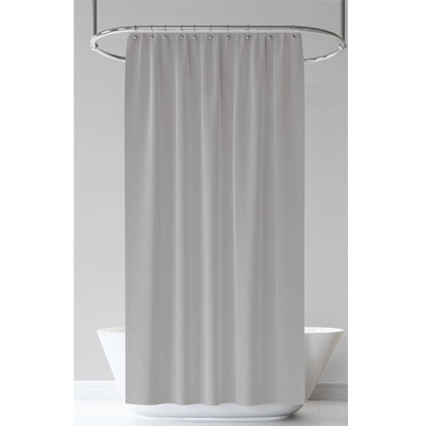 TNS Diana Κουρτίνα Μπάνιου - 180x200 - 100% Polyester (Γκρι)