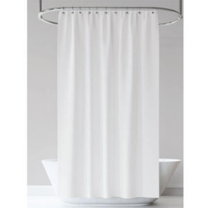 Κουρτίνα Μπάνιου Diana 180x200 - 100% Polyester (Λευκό)