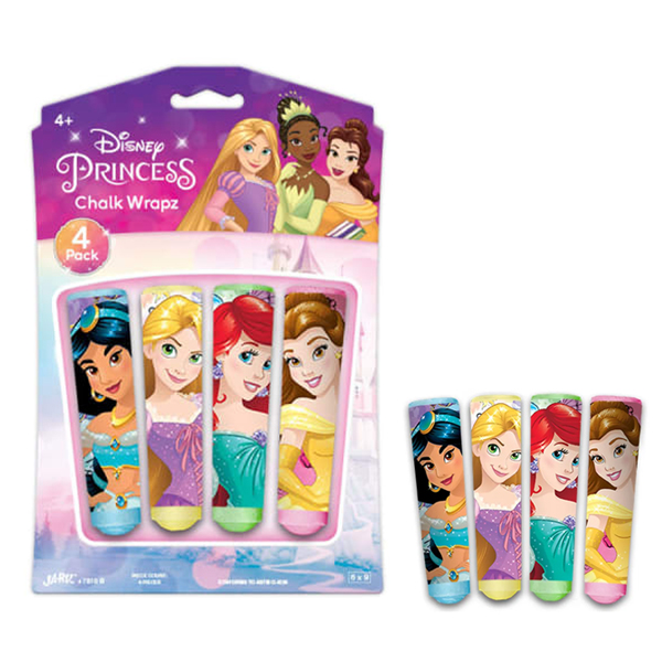 Disney Κιμωλίες Princess 4τεμ