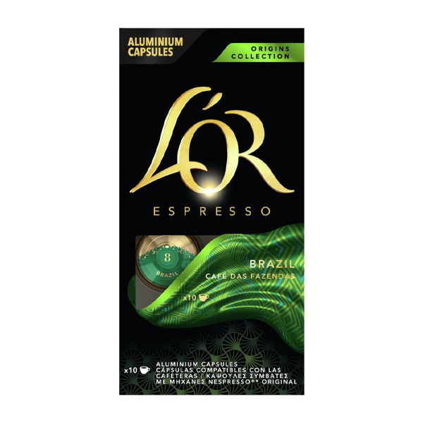 L'OR Caps Espresso Brazil 10τεμ