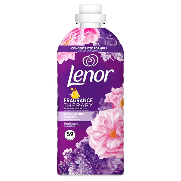 Lenor Μαλακτικό 59μεζ. (1239ml) - Floral Bouquet Relax