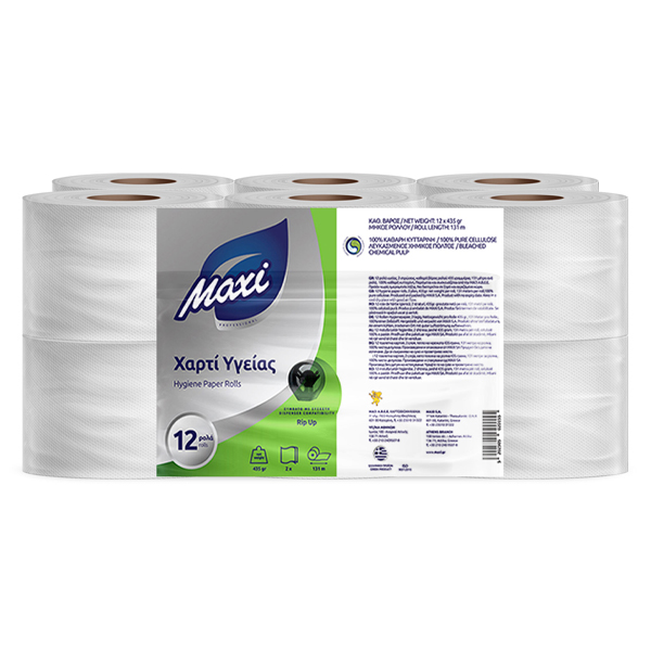 Maxi Χαρτί Υγείας 12x450gr