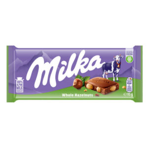Milka Σοκολάτα Whole Hazelnuts 95gr