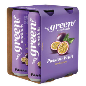 Green Moctails (4x330ml) - Passion Fruit