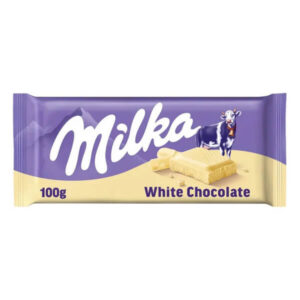 Milka Λευκή Σοκολάτα 100gr