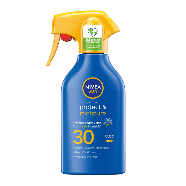 Nivea Sun Protect & Care 270ml (SPF 30+) Αντλία