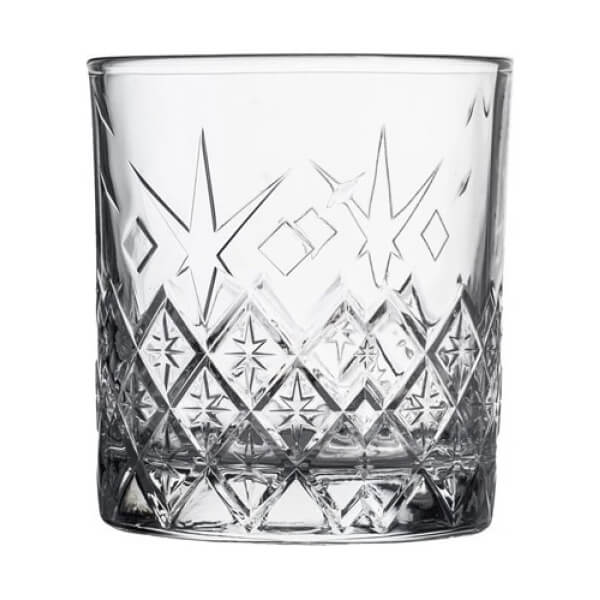 Uniglass Ποτήρι Γυάλινο Ουίσκι Liberty 285ml (12τεμ.)