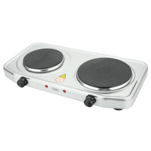 Osio Διπλή Ηλεκτρική Εστία Κουζίνας Inox 2500w