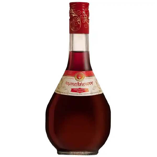 Αμπελίσιους 500ml (Ημίγλυκος Ερυθρός)