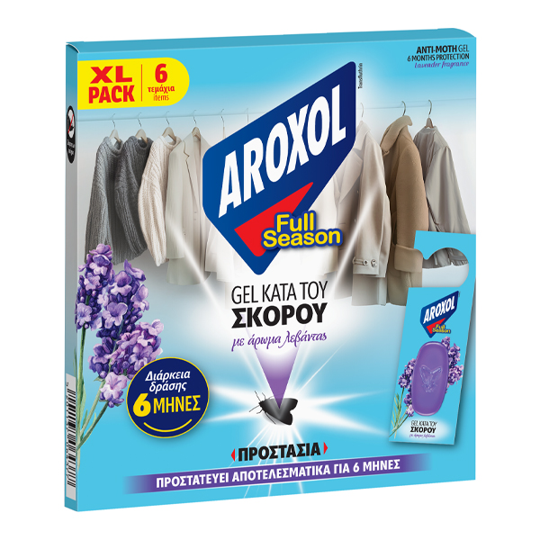 Aroxol Season Σκοροκτόνο Gel 6τεμ.