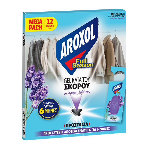 Aroxol Season Σκοροκτόνο Gel 12τεμ.