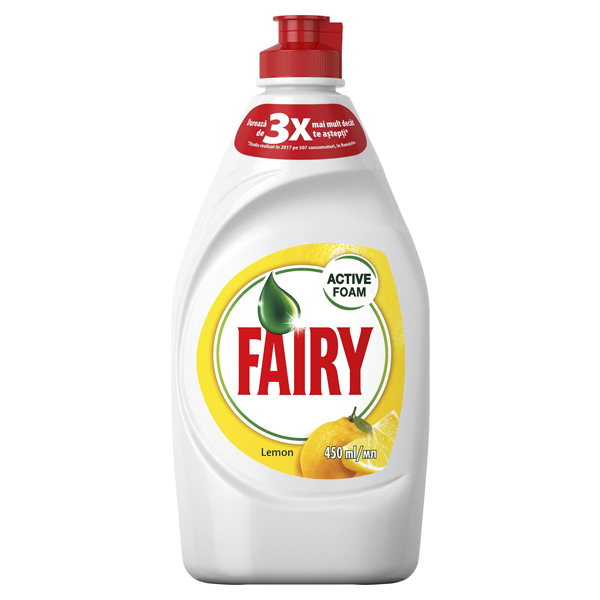 Fairy Υγρό Πιάτων 450ml - (Λεμόνι) (Εισαγωγής)