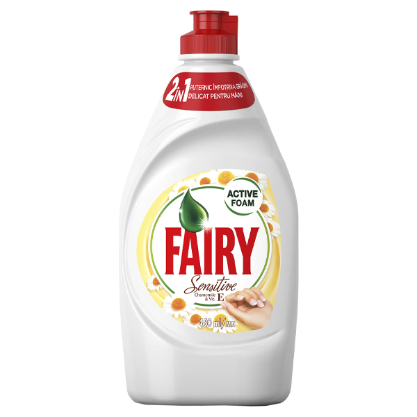 Fairy Υγρό Πιάτων 450ml Χαμομήλι