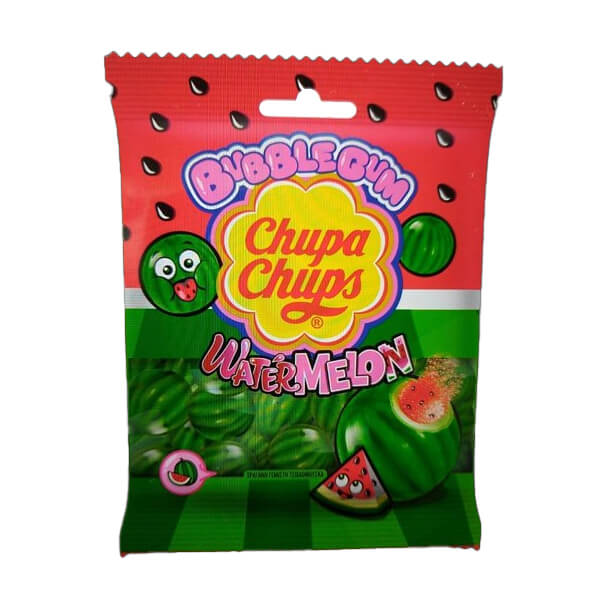 Chupa Chups Bubble Gum 80gr (Καρπούζι)